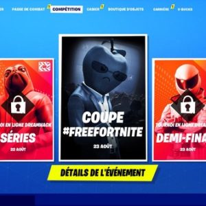 classement free fortnite cup
