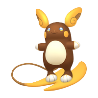 Raichu d'Alola shiny