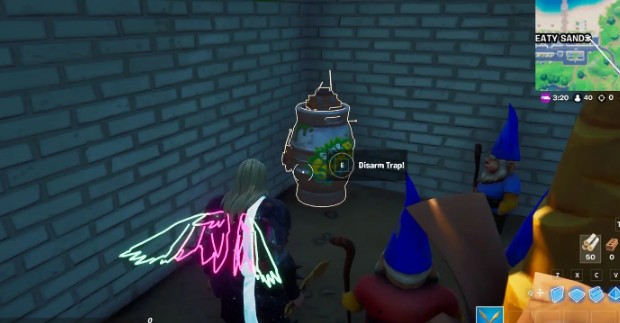 Emplacement bombe 2 à désamorcer Sweaty Sands