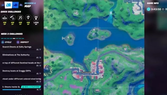 Emplacement du gâteau d'anniversaire de Misty Meadows