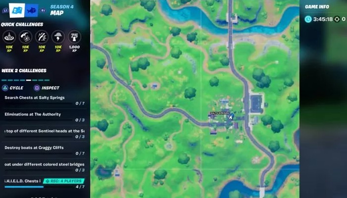 Emplacement du gâteau d'anniversaire de Salty Springs