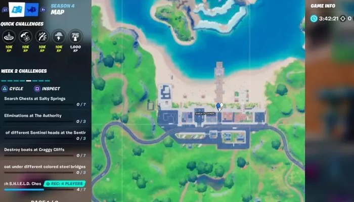 Emplacement du gâteau d'anniversaire de Sweaty Sands