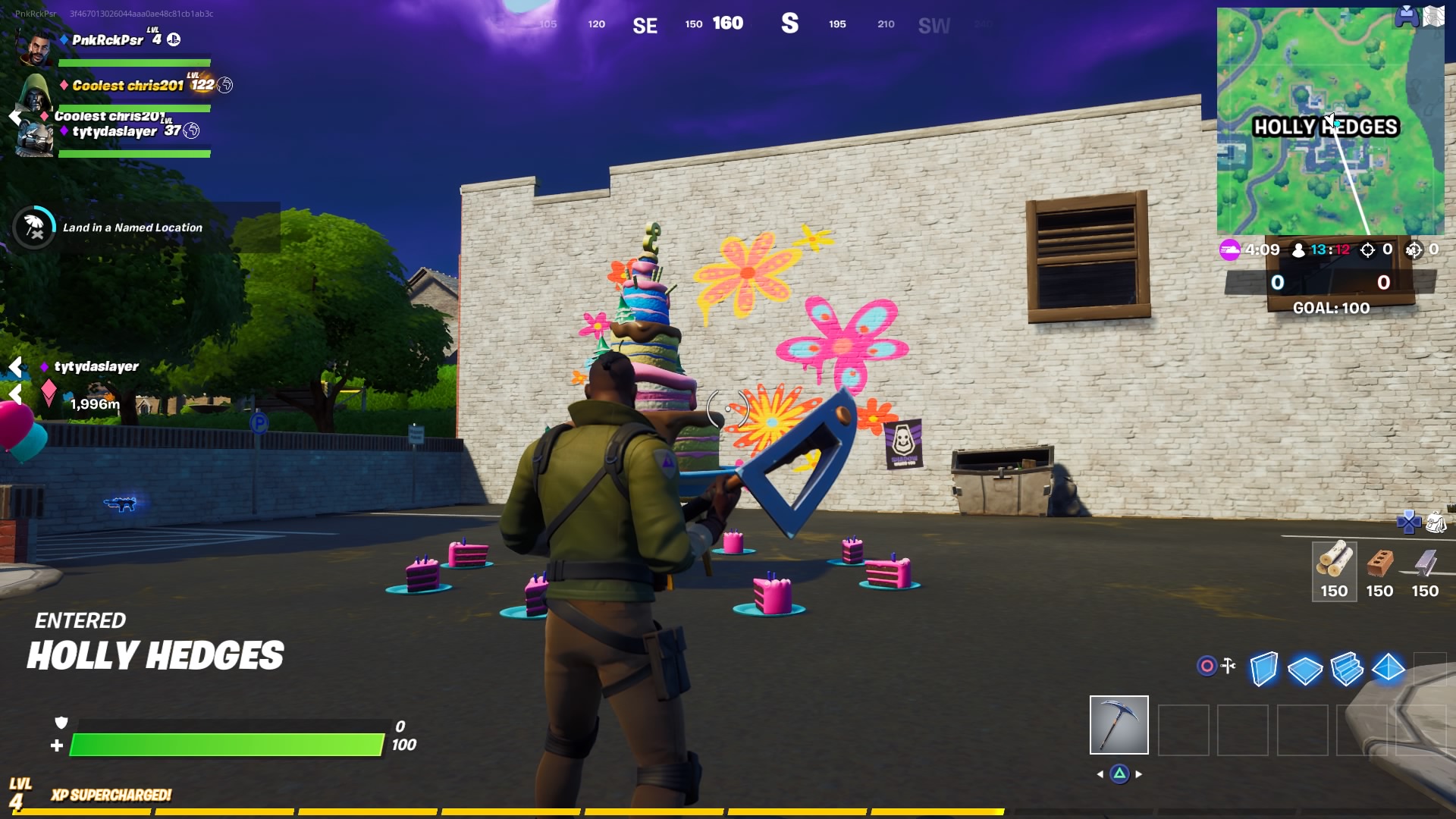 Voici enfin à quoi ressemble les gâteaux d'anniversaire sur Fortnite