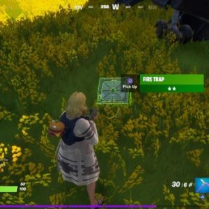 Piège à feu fortnite