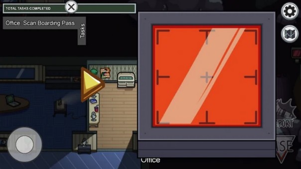 Scanner la carte d' embarquement