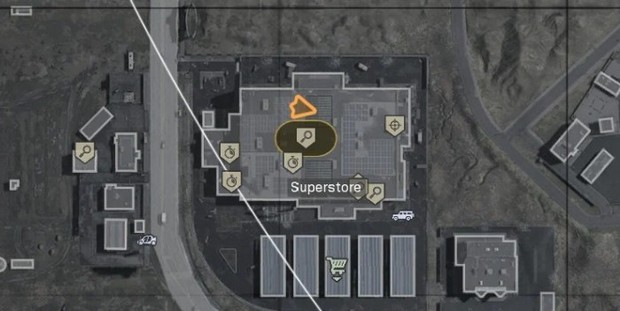 Deux flèches et une planche surélevée vous dirigeront vers un ours en peluche