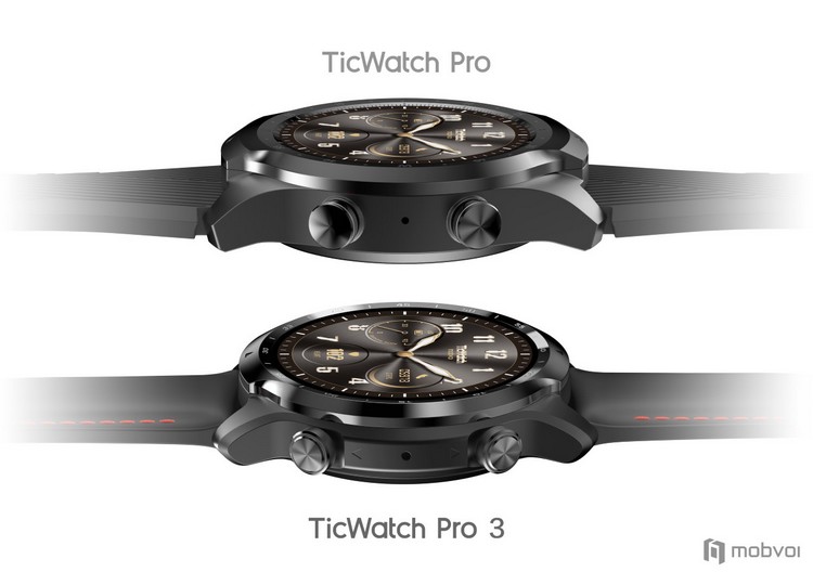 icWatch Pro 3 dispose d'une batterie plus grosse