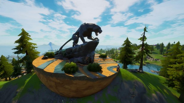 Voilà à quoi ressemble le Piton de la panthère dans Fortnite