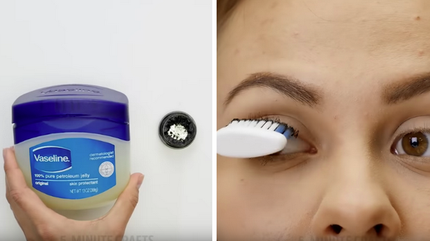 La vaseline fonctionne très bien comme mascara