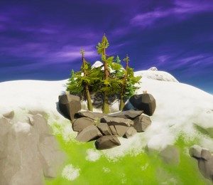 Où est le Trône Géant dans Fortnite saison 4