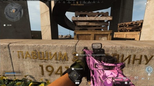 L'indice 4 situé sur le côté extérieur nord