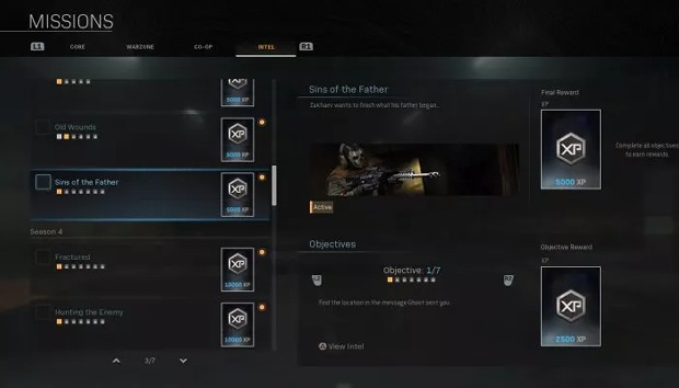 WARZONE: OÙ TROUVER TOUS LES EMPLACEMENTS D'INTEL SINS OF THE FATHER DANS CALL OF DUTY