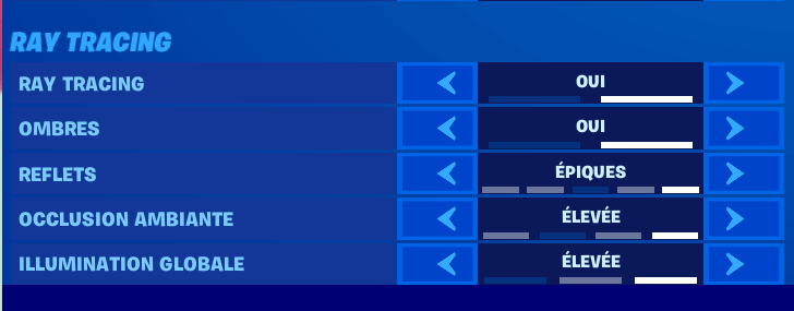 Les joueurs sur PC utilisant DX 12 peuvent ajuster différents réglages de ray tracing.
