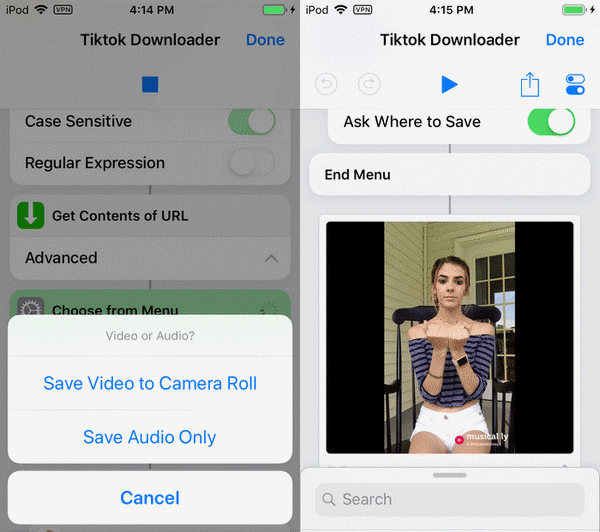Comment télécharger une vidéo Tiktok sans filigrane sur iOS