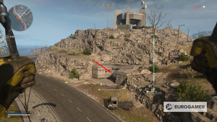 Emplacement indice 6 : dans le bunker 10