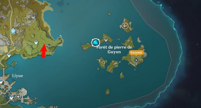 emplacement 3 Mage électro luciole dans Genshin Impact