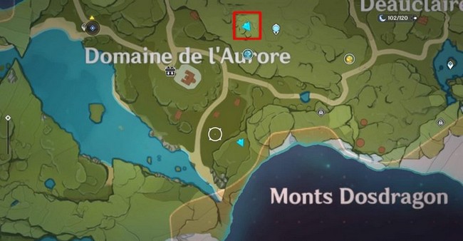 Emplacement baies 4 Genshin-Impact