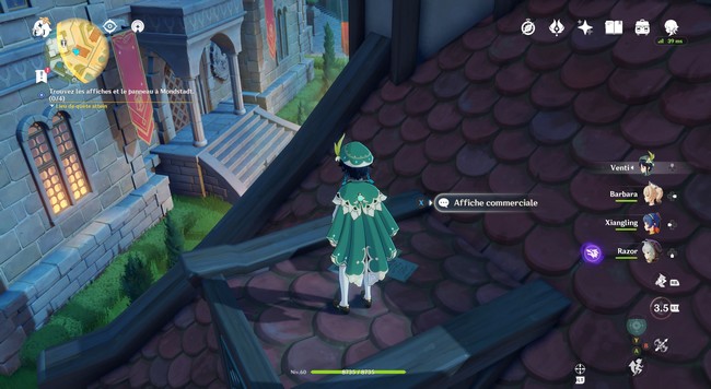 Emplacements Affiche 1 