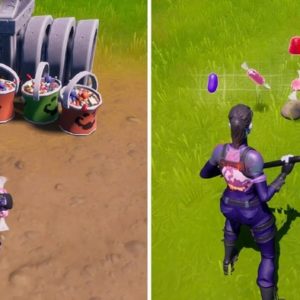 Fortnite : manger des bonbons, défi cauchemar