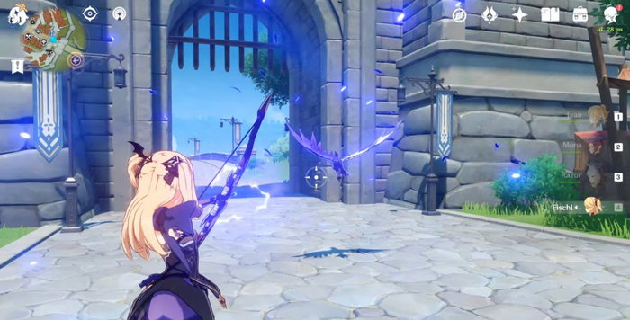 Arc Rouillé dans Genshin Impact