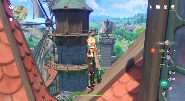 le moulin à vent de Monstadt