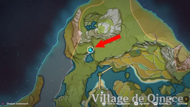 Atteindre le lieu secret