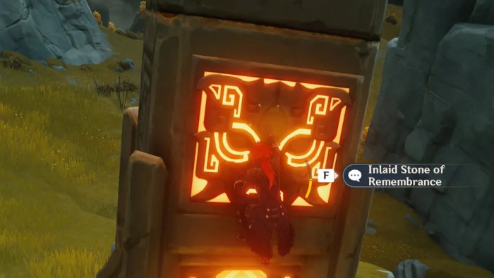 quête des neuf piliers de la paix sur Genshin Impact