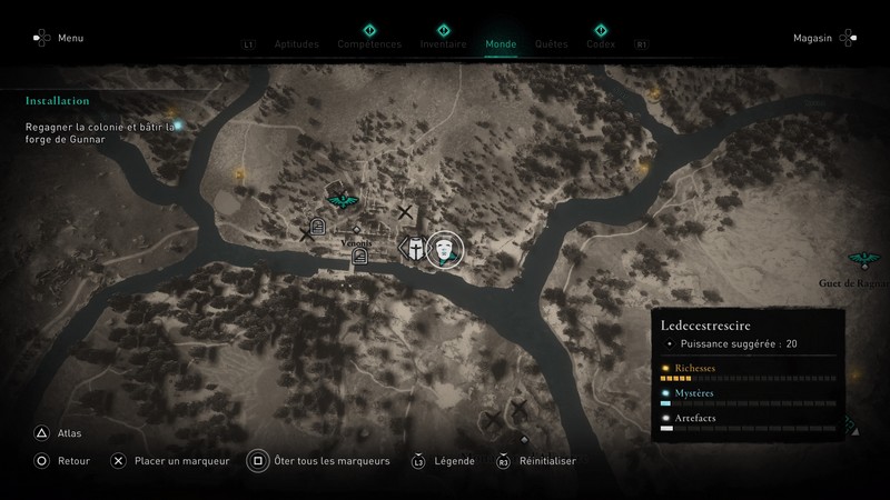 EMPLACEMENT Artefacts romains de Ledecestrescire 1