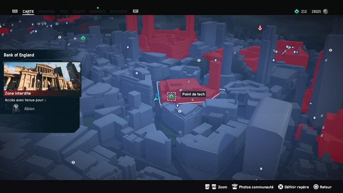 Point technique Bank of England