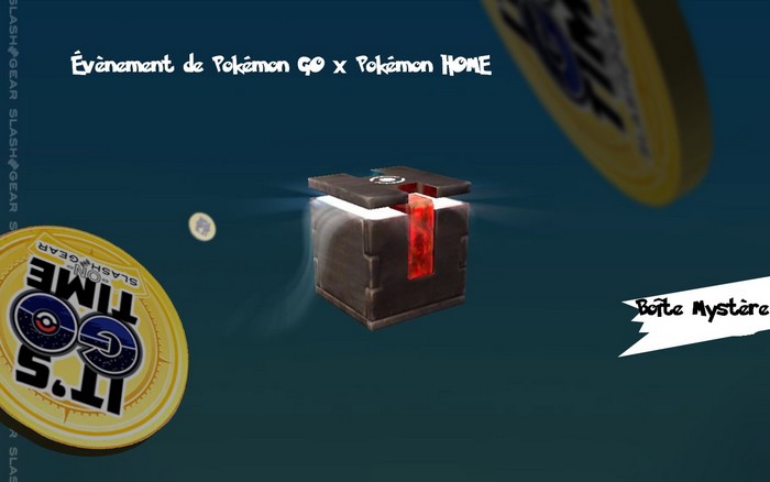 Boîte Mystère Évènement de Pokémon GO x Pokémon HOME
