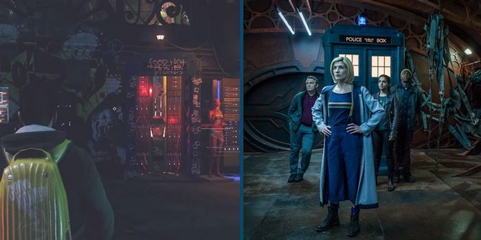 Docteur Who et sa cabine