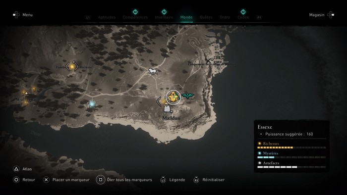 emplacement ECU ALLONGÉ EN CHÊNE