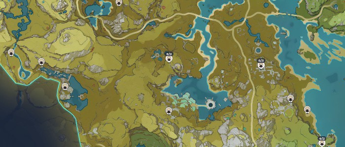 Emplacement Des Pilleurs de trésor À Genshin Impact