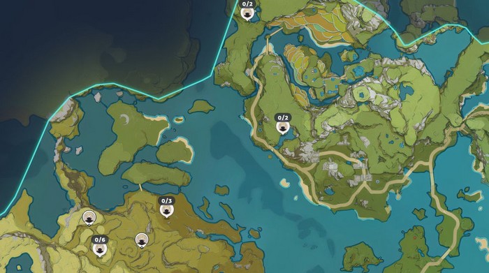 Emplacement Des Pilleurs de trésor À Genshin Impact