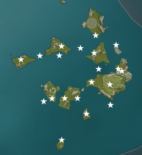 Emplacements Forêt de pierres de Guyun