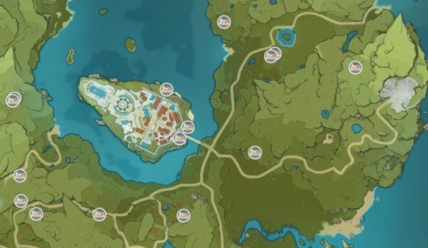 Les emplacements des graines de pissenlit à Genshin Impact