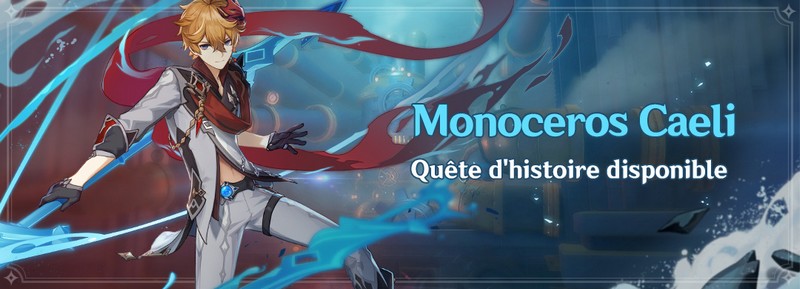 La quête d'histoire Monoceros Caeli