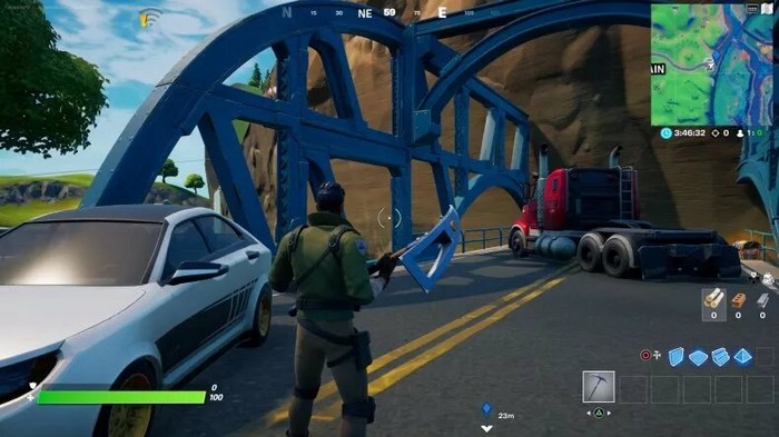 Le troisième pont est un pont partiel à l'est du Fief de Fatalis