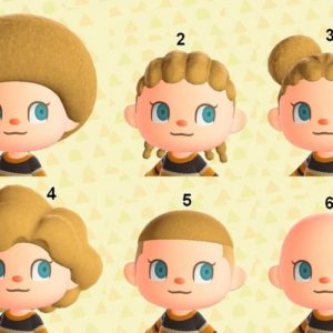 Liste des nouvelles coiffures