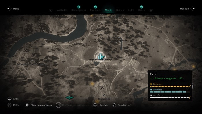 solution Pierre dressée de Mégalithes de Medeuuaege