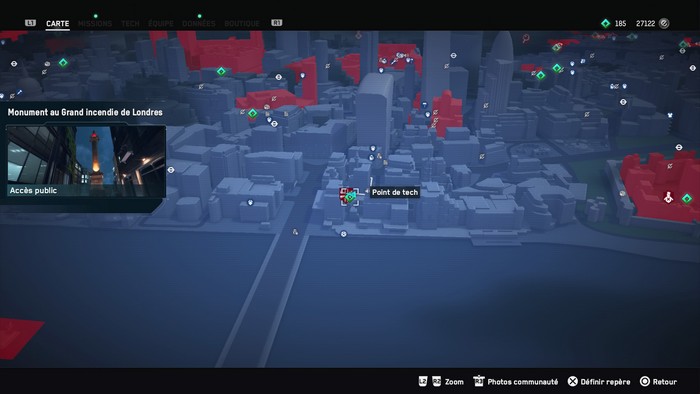 Watch Dogs: Legion Monument au grand incendie de Londres