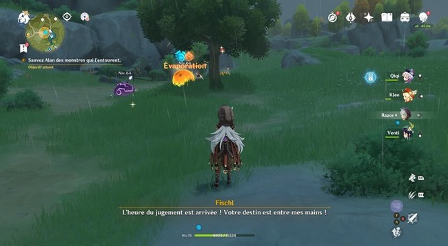 Sauvez Alan des griffes des monstres