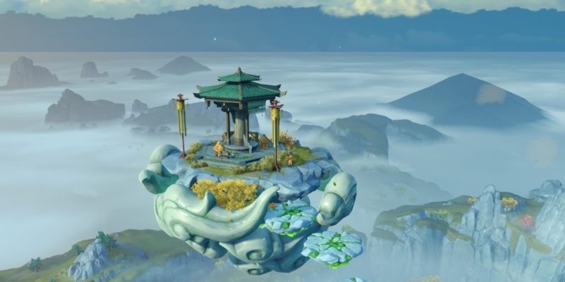 Soluce énigme du Pic Qingyun : Comment résoudre le puzzle de trois oiseaux divins du Pic Qingyun Genshin Impact