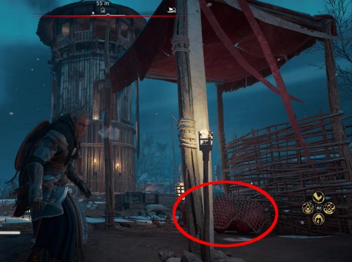 Lancez une jarre explosif qui sera à proximité