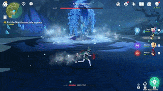 attaque 3 de l'Arbre congelé