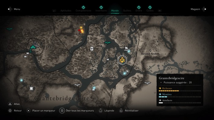 emplacement BRAIES DE CHASSEUR