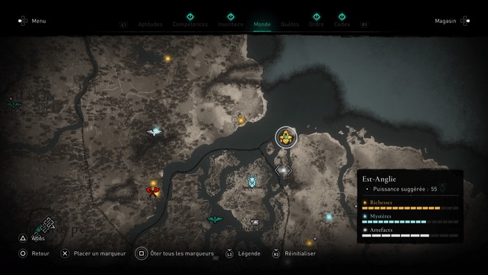 emplacement CAPE DE MAGISTER