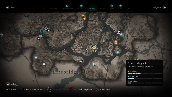 Assassin's Creed  Valhalla emplacement  HACHE DE HOUSECARL