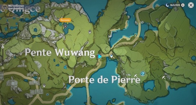 emplacement jour 4 Li le Fiable se trouvera à la Porte de Pierre