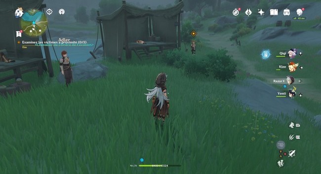 examinez les 3 victimes